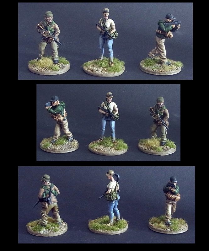Spectre Miniatures Field Agents and PMCs